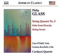 Glass / Carducci Qua - String Quartet No. 5 - Suite from Dracula - String [New C