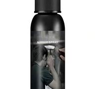 Glass Cleaner - Compact 50ml Spray Bottle, Transparent Stain Removal Formula, Windshield Surfaces, Auto Window Maintenance Liquid, Portable Care Solution, Mirror Shine Application