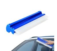 Glass Cleaning Tool, Silicone Window Squeegee, Shower Door Squeegee, Car Window Cleaner, Double Blade Window Squeegee Streak Glass Cleaner for Vehicle Home Cleaning