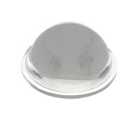 Glass Convex Lens - Verres optiques résistants aux températures avec plus de 97 % de transmission lumineuse, LED Convex Glass Lens, Ground Edged Physical Experiment Lens for Classrooms, Labs