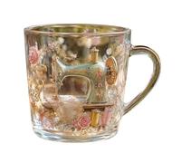 Glass Cup - Drinking Glass | Clear Glasses Tumbler | Reusable Drinkware