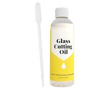 Glass Cutting Oil - Stained Glass Oil | Glass Cutter Tool Oil | Mirrors Cutting Tool Fluid | 120ml Easy To Apply Multifunctional Cutting Oil For Mirrors, Glass Cutting Tools
