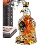 Glass Decanter - Eagle Design 250th Birthday Wine Containers