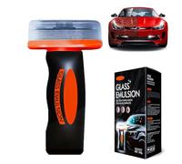 Glass Emulsion Car, Glass Emulsion Cleaner, Powerful Oil Film Remover for Car Glasss Cleaning, Window and Windshield Cleaning Tool with Board for Cars and Home Use (1)