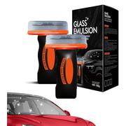 Glass Emulsion Cleaner | q4 Glass Guard Technology | Streak-Free Formula for Windows Windshields an Eco-Friendly Strength (2pcs)