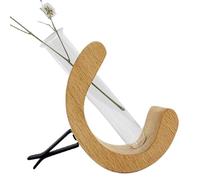 Glass Flower Vase Clip, Portable Air Freshener Holder, Compact Floral Decor, Surprising Present, Elegant Design, for Car Interior, Family & Gift Use, 1-2cm