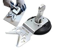Glass Hole Drilling Guide - Granite Centering Fixture With Suction Cup | Glass Holes Drillings Guides Tool - For House Renovation, Construction Repair, Flooring Projects, Plumbing Renovations (1-Pack,