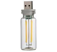 Glass Lamp | Vintage LED Touch Control Warm Lighting | No Glare Dimmable Ambient Table Lamp,for Bedside Bedroom Office Reading Nursery Kitchen Indoor
