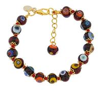 Glass Of Venice Bracelet mosaïque de Murano - Bourgogne