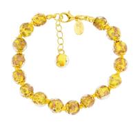 Glass Of Venice Bracelet Sommerso - Jaune