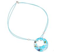 Glass Of Venice Collier de Lave de Murano - Aqua