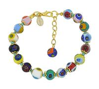 Glass Of Venice Murano Bracelet mosaïque - Multicolore, 20 centimètres, Verre, Cristal, 20 centimeters, Verre, NA