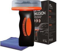 Glass Oil Film Remover for Car, 100ml Roll-On GlassCompound, Windshield Cleaner Tool for Automotive Windshield/Window/Mirror Cleaning