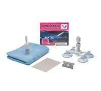 Glass Polish Kit de réparation de Pare-Brise, réparation de Fissures et d'éclats, élimine Les Yeux de Taureau, Les étoiles, Les Fleurs et Les éclats des Pare-Brise de Voiture