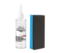 Glass Polishing Compound - Windshield Cleaner for Auto Detailing | 100ml Cleaning Agent with Coating Formula, Removes Water Spots, Restores Clarity, Car Paint Safe, Window Stain Remover for Home