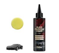 Glass Polishing Liquid,Car Glass Oil Film Remover,Car Compound Windshield Oil Film Remover for Anti-Fog Hydrophobic Coating Spray,Removes Swirls,Scratches,Wiper Marks (1PCS)