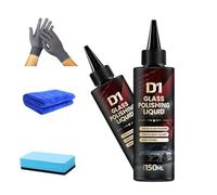 Glass Polishing Liquid D1, Auto Glass Scratch Care Polishing Fluid, Car Oil Film Remover, D1 Glass Polish, Ultimate Paint Restorer, Eliminates Coatings, Waxes, Oils and More (1 Pcs)