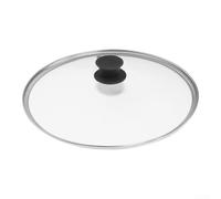 Glass Pot Lid 8 Inch Stainless Steel Rim Steam Vent
