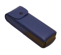 Glass Pouch - PU Leather, 6.22x2.36in Glasses Case Scratch-Resistant | Soft-Lined Protective Eyewear Storage Box, Leather Glasses Case For Sunglasses, Readingglass, Prescription Glass, Travel, Home, O