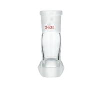 Glass Reducing Adapter, 35mm O-ring To Standard Ground Mouth, Upper Grinding Lower Ball Aperture(24-29 Joint 35mm)
