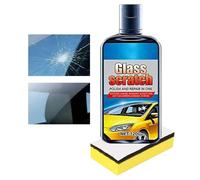 Glass Scratch Remover - 120ml Repair Liquid Kit | Glass polişh - 120ml Solution With Sponge Applicator Removes Minor Scratches Restores Clarity And Ensures Streak Free Shine