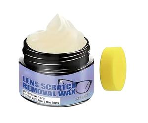 Glass Scratch Remover - Scratches Eraser, 30g Portable Anti-Reflective Cleaner, Glass Lens Scratch Repair Wax | For Camera Phone Screen Travel Birthday Vehicle Driving Road Trip Golf Offices School