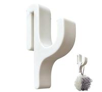 Glass Shower Door Hook, Space Saving Hanger, 3.58x2.2x0.78in Heavy Duty Over Door Hook with Secure Grip System, Sturdy Rust Resistant Design, Multi Purpose Storage Accessory, Bathroom Kitchen Use