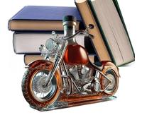 Glass Wine Decanter, Decanters For Wine, Motorcycle Liquor Decanter Wine Bottle, Vintage Liquor Aerator Desk Decor For Whisky Champagne Vodka Kitchen Restaurant Commercial Motorcycle Lovers