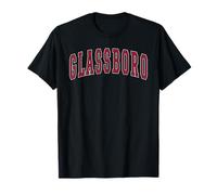 Glassboro New Jersey Souvenir College Style Texte Rouge T-Shirt