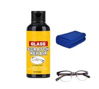 Glasses Scratch Remover - Quick Repair Cleaner, Scratch Repair Wax with Durable Build, Lens Maintenance Tool with Easy Use, Care Accessory for Women Adults Students Daily Travel Home School