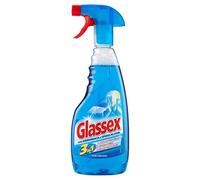 Glassex Nettoyant pour vitres avec ammoniaque - 4 pièces de 500 ml [2 l]