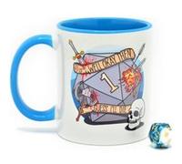 Glassstaff - Pack mug avec dés D20 Guess I'll Die
