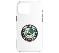 Glasstester Ironic Hobby Joueur de Padel Coque pour iPhone 16 Pro Max