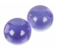 GLASSVIBRATIONS - Boules vaginales violettes Ø 3 cm