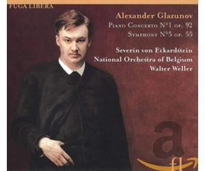 Glasunow, A. - Glazunov: Piano Concerto 1 Symphony No. 5 [Import]