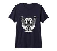 Glasya a déchaîné Les Ailes de la Goétie T-Shirt Haut de Gamme