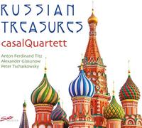 Glaszunow / Titz / Casal Quartett - Russian Treasures [New CD]