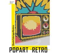 Glavetin - Coloriages mystères - PopArt Le Rétro: Livre de coloriage par numéro dans un style Pop Art