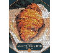 Glavetin - Mystery Coloring Book - Pastries: Coloring book by number for adults in a mosaic style