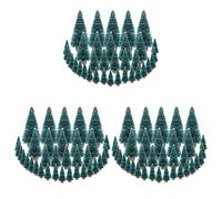 Glayent 105 Pièces Séries Miniature Arbre de Noël Neige Artificielle de Givre de Pin pour Noël Bricolage Artisanat Partie Décoration (4 Taille)