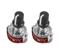 Glayent 2X Machine Electronique 4P3T 4Pole 3 Position 2 Pont 16 Broches Switch Rotatif