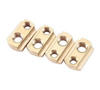 Glayent 4 PCS Hydrofoil Vis avec Machine Rice Screw Hydrofoil T-Nuts M6 et M8 pour Toutes Les Hydrofoil