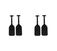 Glayent 4 PièCes Pagaies TéLescopiques en Plastique Bateau Pagaie Rame Pliable pour Kayak Jet Ski et Canoë SéCurité Bateau Accessoires
