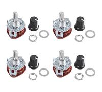 Glayent 4X Machine Electronique 4P3T 4Pole 3 Position 2 Pont 16 Broches Switch Rotatif