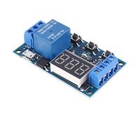 Glayent -521 Temporisation NuméRique 1 Voie Relais DéClencheur Cycle Minuterie Commutateur de Retard Carte de Circuit Imprimé Module de Commande de Synchronisation