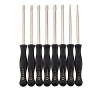 Glayent 8 pieces Outil de reglage du carburateur a tournevis D Ensemble de kit de douille hexagonale double D