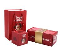 Glayent Boîte Cadeau Surprise Explosion pour de l'argent Noël Boîte Surprise Pliable Enveloppe Rebondissante Boîte Cadeau Explosion de Luxe Rouge