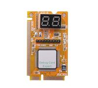 Glayent Carte de Diagnostic pour Ordinateur Portable Mini PCI/PCI-E Post LPC a 2 Chiffres Analyseur testeur