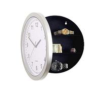 Glayent Coffre-Fort Cache D'Horloge Murale,Horloge Murale Coffre-Fort Cachee Coffres-Forts Secrets Coffre-Fort pour Cachette Secrete De Argent Especes