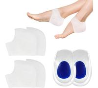 Glayent Coupes,Fasciite Plantaire Inserts Pads,Talonnette Gel,ProtèGe-Talons Silicone, IdéAl pour Fasciite Plantaire,Tendinite D'Achille et Sore,pour les Femmes et les
